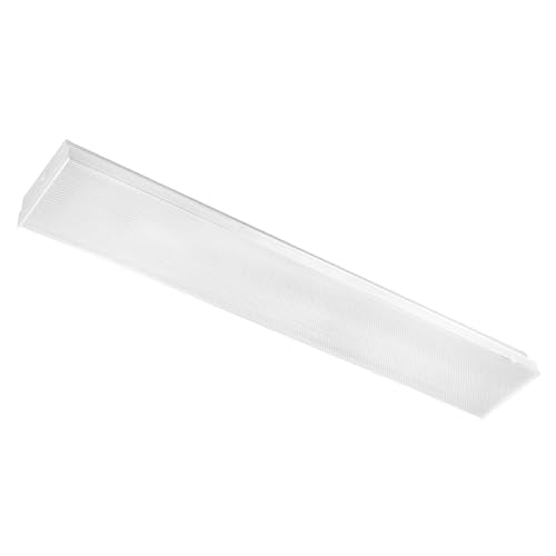 Maxxima 4 ft. Wraparound LED Shop Light Fixture, 3 CCT, up to 6800 Lumens