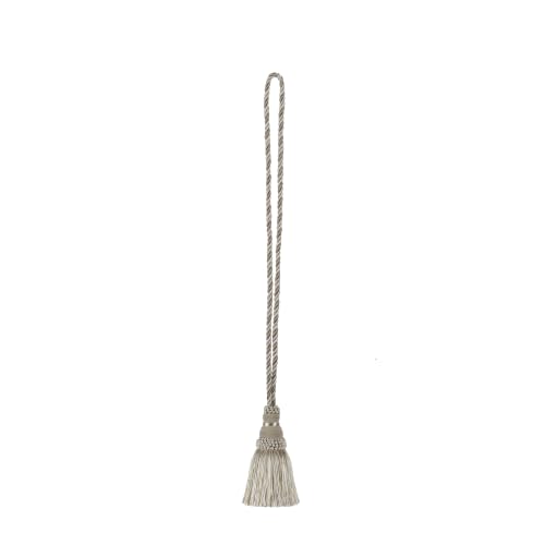 4 Pack Curtain Tie Backs Rope Tassels for Curtain Holdback - color: Mix Beige, size: 4p