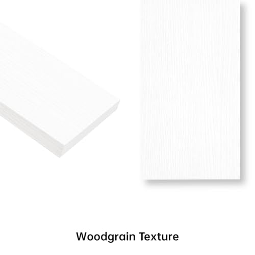 Floating Shelves for Wall,White, 11.8"L x 5.5"D x 0.98"H,Set of 2 - color: White, size: 11.8''(Thinner)