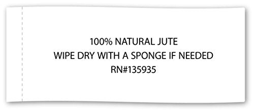 DII Jute Burlap Collection Kitchen Tabletop, Placemat Set, 13x19, Solid Natural, 6 Count - color: Solid Natural, size: Placemat Set, 13x19"