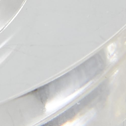 Deco 79 Acrylic Plastic Chain Decorative Sculpture Oval 5 Link Home Decor Statue, Accent Figurine 27" x 0" x 4", Clear - size: 27" x 0" x 4"