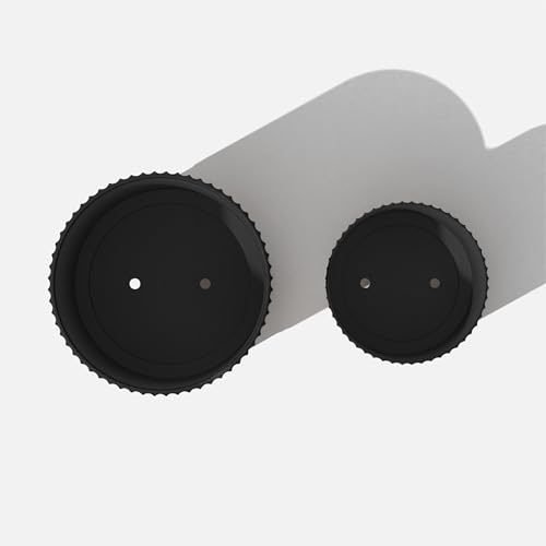 Veradek Demi Series Raised Duo Planters - Set of 2 Planters with Stands - color: Black/Brown, size: Bundle - 2 Pack