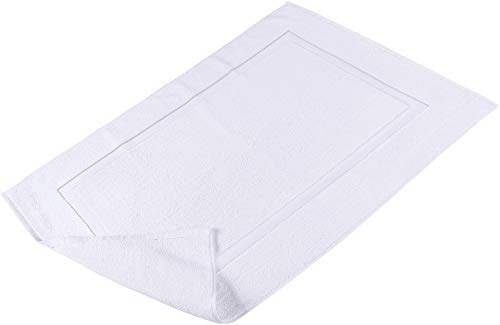 Utopia Towels Cotton Bath Mat, 21x34 in, 2 Pack, White - color: White, size: 2 Bath Mats