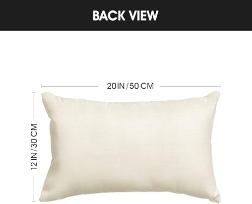 AVOIN colorlife Boho Throw Pillow Cover 12x20 Inch - size: 20" x 12" (Pack of 1)