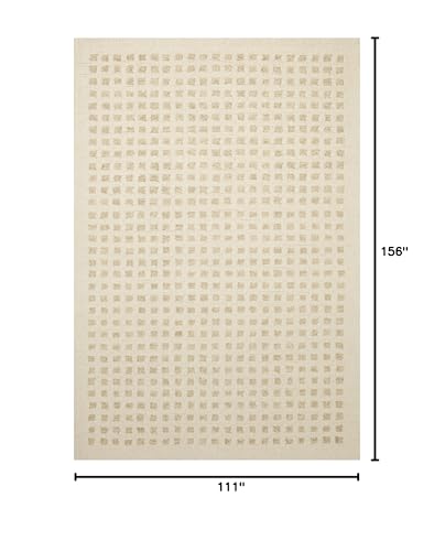 Loloi Chris Loves Julia Polly Ivory/Natural 9'-3" x 13' Area Rug - color: Ivory / Natural, size: 9'3" x 13' (Rectangular)