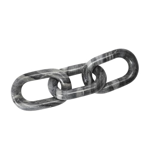 Bloomingville Decorative Marble Chain, Variegated Grey Tones - color: Grey