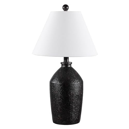 SAFAVIEH Lighting Collection Selna Dark Brown Table Lamp (LED Bulb Included)