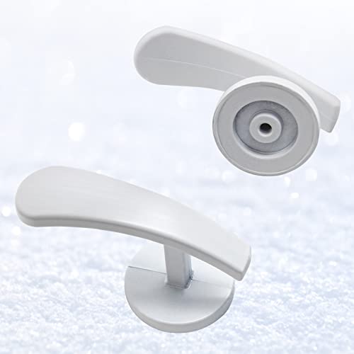 Curtain Tieback Hooks, White, 4 Pack - color: White, size: 4 Pcs