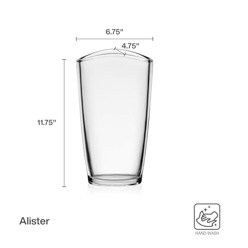 Mikasa Alister Crystal Flower Vase, 11.75 inch - size: 11.75in