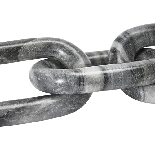Bloomingville Decorative Marble Chain, Variegated Grey Tones - color: Grey
