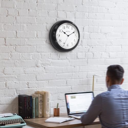 Presentime Chic Home Collection 10" Molly Clock - color: Black