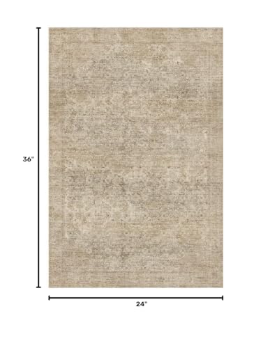 2x3 Washable Boho Entryway Area Rug Dark Beige Non-Slip Door Mat - color: Dark Beige, size: 2' x 3' (Rectangular)