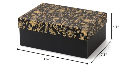 Soul & Lane - Photo Memory Storage Box, 11.7x7.7x4.5 In, Golden Twilight - color: Golden Twilight