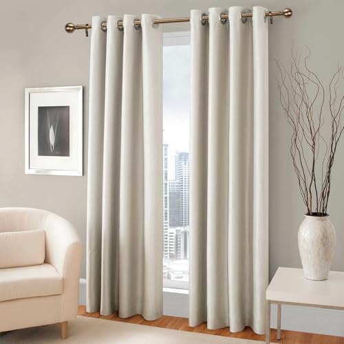 Brass Curtain Rods for Windows 18 to 45 inches, 1 Inch Modern Metal Drapery Rods, Adjustable Heavy Duty Curtain Pole with Round Finials(18"-45"Antique Brass) - color: Antique Brass, size: 18"-45"