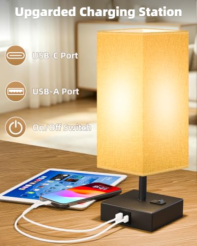 Smart RGB Dimmable Table Lamp Compatible with Alexa&APP&Remote Control, Gray - color: Dark Gray, size: 1 Pack