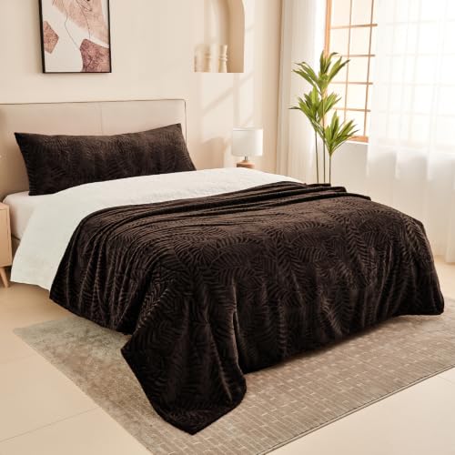 SOCHOW Body Pillow Cover 21x54 Inches with Zipper, 1 Pack, Brown - color: Brown, size: 54" x 21" (Pack of 1)