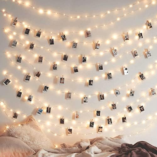 Twinkle Star 300 LED Copper Wire String Lights, Warm White 99 FT - color: Warm White, size: 99 ft