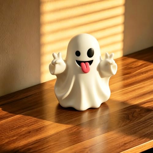 Unique Halloween Figurine Funny Ghost Statue 1 Pcs - color: Styl 17