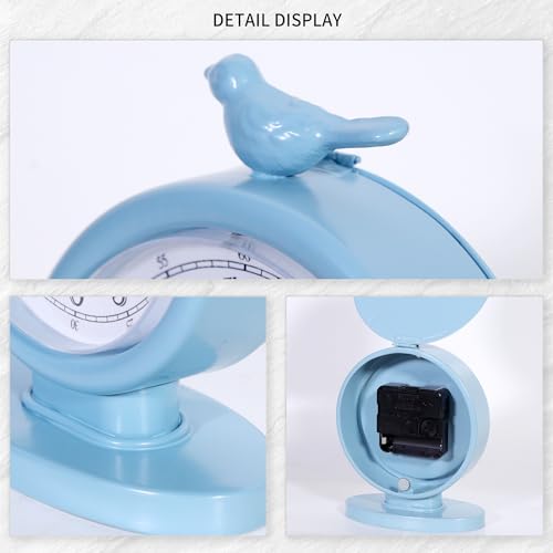 Mantel Clock, Cornflower Blue