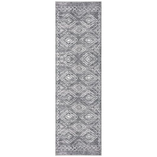 KILOCOCO Hallway Runner 3x10 ft Washable Runner Rug Non Slip, Grey - color: Grey, size: 3' x 10' (Runner)