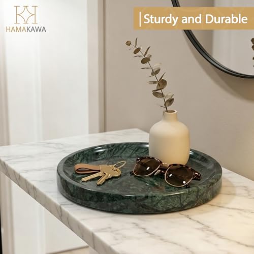 Bathroom Vanity Tray - color: Emerald Green