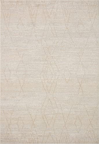 Loloi Kamala Natural/Mist 4'-0" x 6'-0" Accent Rug - color: Natural / Mist, size: 4' x 6' (Rectangular)
