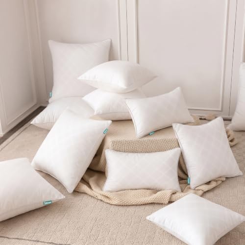 Oubonun 14x22 Lumbar Pillow Inserts Set of 2, Soft Decorative Couch Cushion - size: 14×22 inch