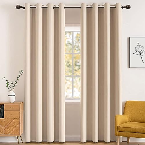 KAMANINA Curtain Rod 32 to 58 Inch, Antique Bronze Adjustable Drapery Rods - color: Antique Bronze, size: 32-58"