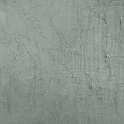 No. 918 Erica Crushed Sheer Voile Grommet Curtain Panel - color: Mineral Blue, size: 51"W x 84"L (Pack of 1)