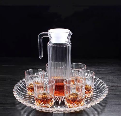 Glass Fruit Bowl or Decorative Bowl, used for Kitchen counter or living room center table decoration, Centerpiece Bowl,Glass tray (11.6)