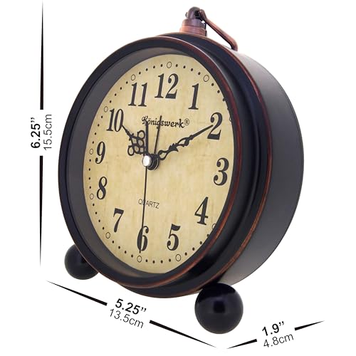 Vintage Analog Alarm Clock - color: Classic