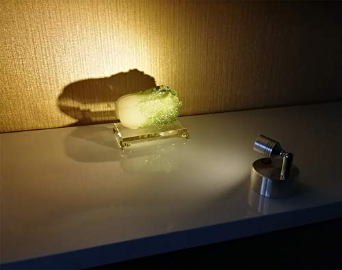 Wireless Spotlight Battery Powered,LED Picture Lights Wall Light Closet Light Warm Dart Board Light Adjustable Atmosphere Light for Artwork Decorative(Metal)