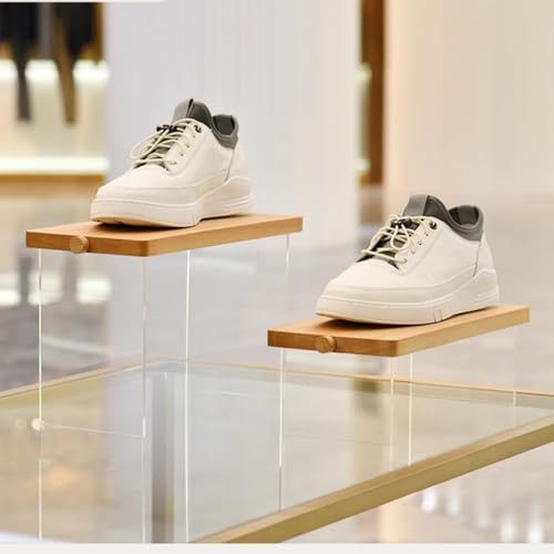 Wood Display Risers (Wood S 32*15*12cm/12.60*5.91*4.72inches) - color: Wood S 32*15*12cm/12.60*5.91*4.72inches