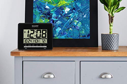 Sharp Atomic Digital Alarm Clock