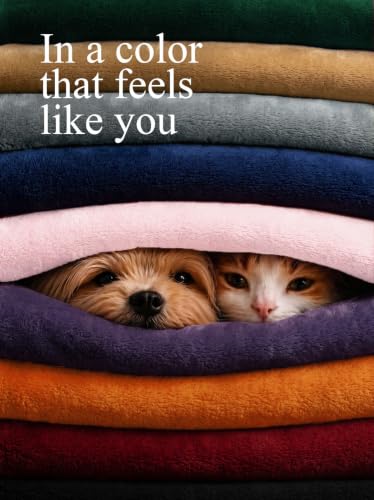 Utopia Bedding Ultra Soft Fleece Bed Blanket Throw Size Pink (50x60 Inches) - color: Pink, size: Throw (50x60 Inch)
