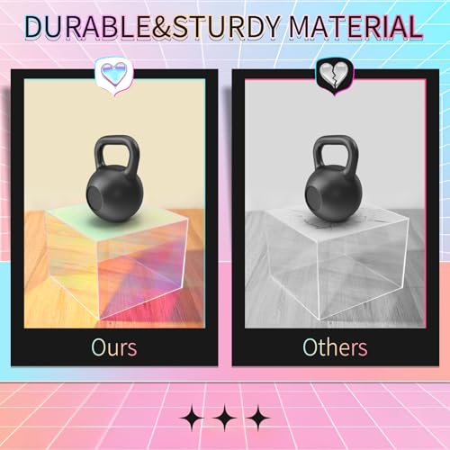 3-Pack Iridescent Acrylic Display Risers, Rainbow Nesting Cubes for Dessert - color: Iridescent
