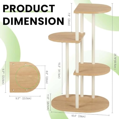Tiered Plant Stand Indoor, Tall 4 Tier 5 Potted Wooden Plant Shelf for Multiple Flower Plants, Multi Corner Metal Plant Holder Indoor for Patio Garden Patent Design Living Room Balcony Bedroom, White - color: White, size: 4 Tier 5 Potted