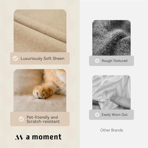 a moment Waterproof Throw Pillow Covers Set of 4,26x26 Inch Outdoor Stain Resistant Pet Friendly Pillowcases Cushion Covers for Patio Sofa and Living Room,Earth's Rhythm - color: Earth's Rhythm, size: 26" x 26" (Pack of 4)