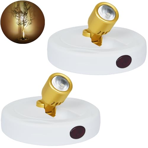 Mini Rechargeable LED Spotlight, spot Lights Indoor,Plant Light - color: White