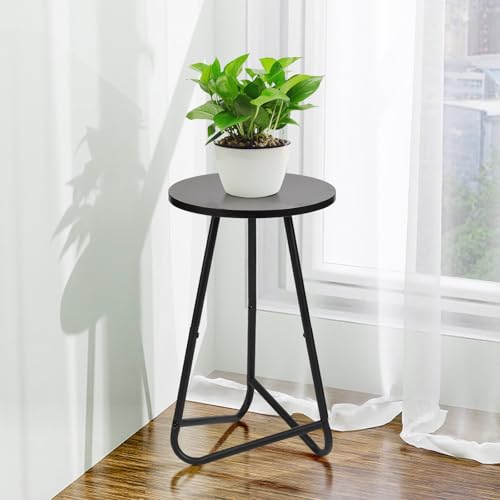 Plant Stand Indoor,Small Plant Table,Metal Display Rack,Black,20 In - color: Black, size: 20 In