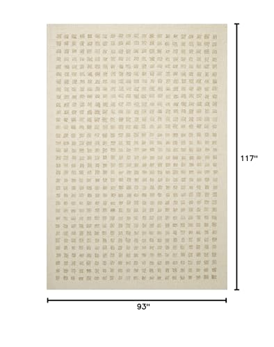 Loloi Chris Loves Julia Polly Ivory/Natural 7'-9" x 9'-9" Area Rug - color: Ivory / Natural, size: 7'9" x 9'9" (Rectangular)