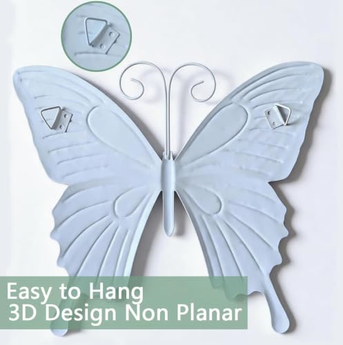 RLPZDWH Metal Butterfly Wall Decor, 4 Pack