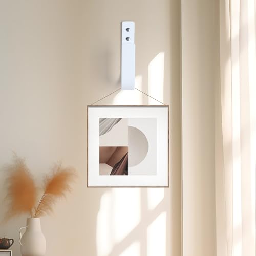 Groleca 2 Pack Curtain Holdbacks Curtain Tiebacks Wall Mount, White - color: White