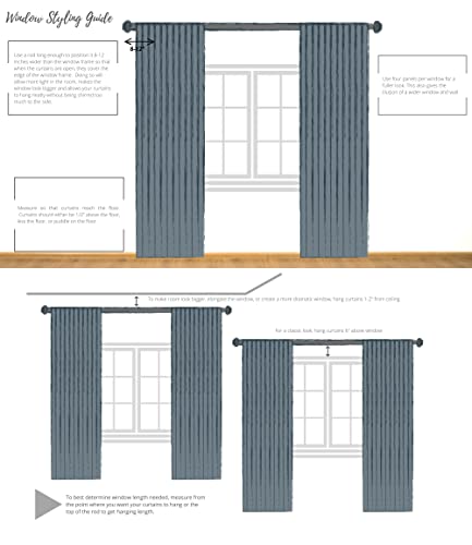 Central Park Ombre Semi Sheer Curtain, Cream White to Grey, 40" Wx84 Lx2 - color: Grey, size: 40"W x 84"L (Pack of 2)