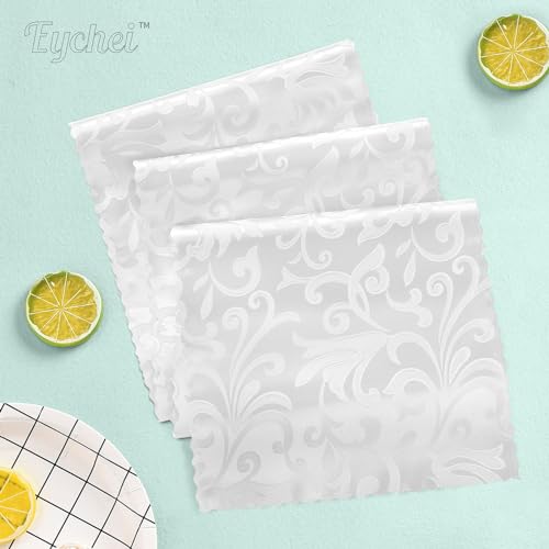 White Satin Table Runner 12 x 108 Inch, 2 Pack - color: White, size: 2 Pcs
