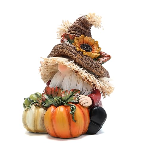 Hodao Fall Thanksgiving Pumpkin Gnomes Decorations for Home, Fall Decor - color: Multicolor