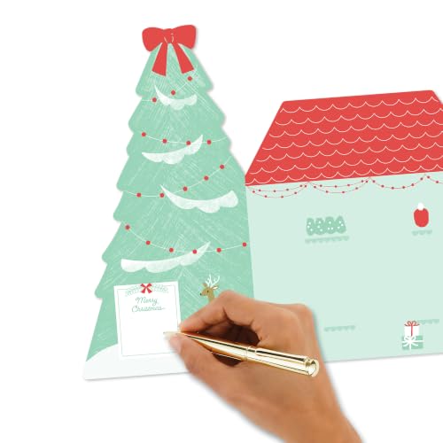 Hallmark Paper Wonder Big Christmas Pop Up Card (Santa's Workshop) - style: Santa's Workshop