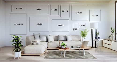 Kate and Laurel Sylvie Olive Tree Abstract Framed Canvas Wall Art by The Creative Bunch Studio, 41.5x31.5 Brown, Soft Nature Tree Art for Wall - color: Brown