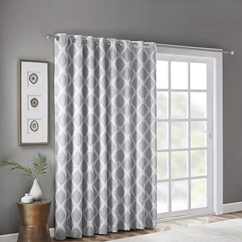 Sun Smart Blackout Window Curtains, Thermal Insulated 1 Panel 100x84 Grey - color: Grey, size: 100"W x 84"L (Pack of 1)