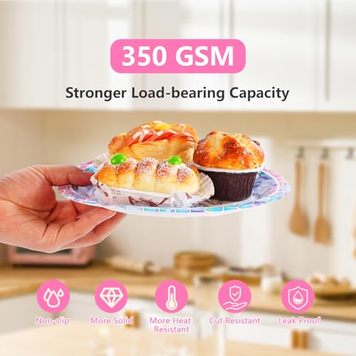 Grencian 96 Pcs Mermaid 5th Birthday Party Decorations for Girls, Serves 24 - style: Mermaid 5th Kit
